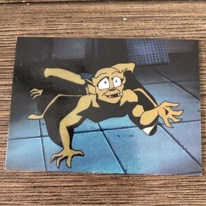 Vintage 1995 Gargoyles trading card: Lexington Greets the Pack #34